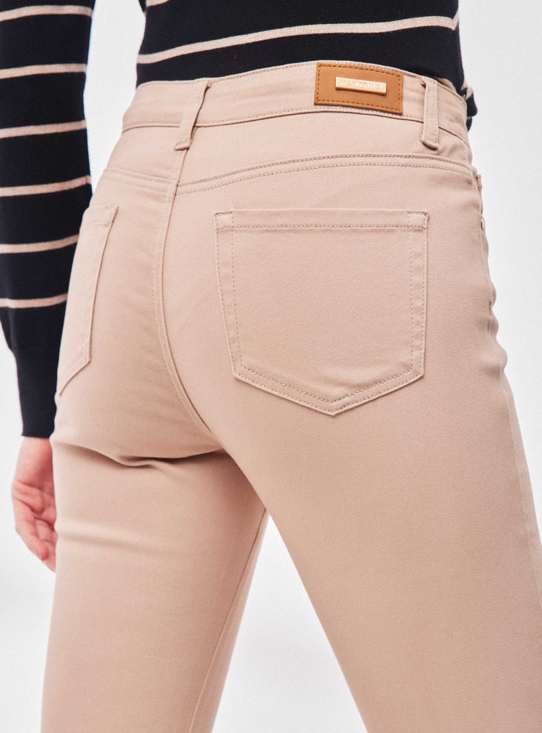 Pantalón Cinco Bolsillos Básico Color-3