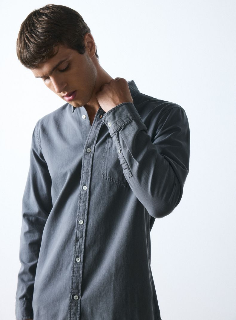 Camisa Twill Color-2