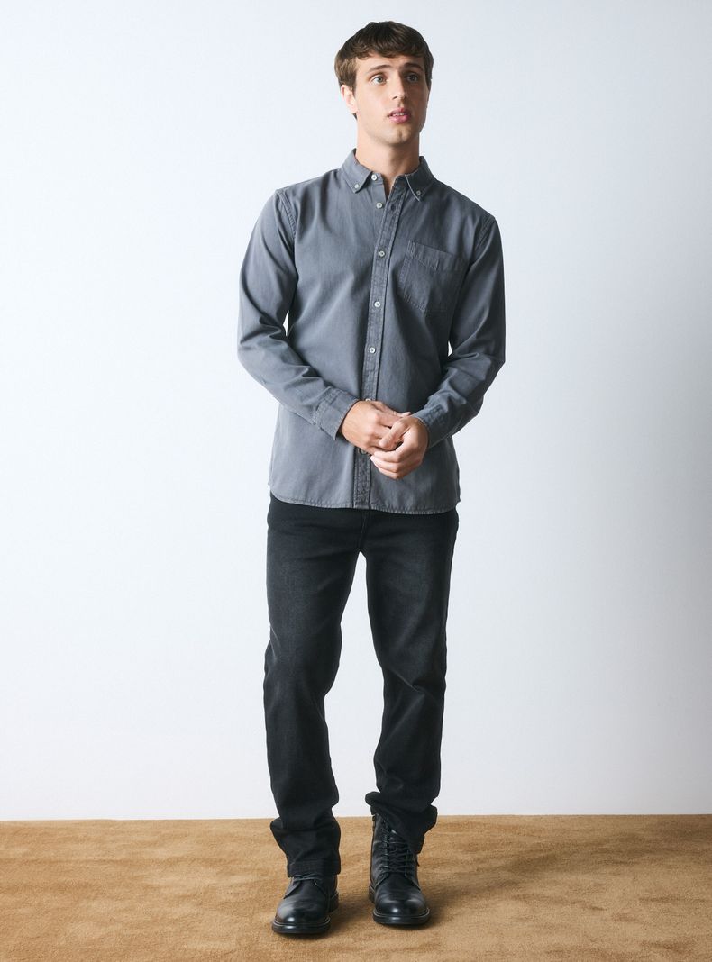 Camisa Twill Color-4