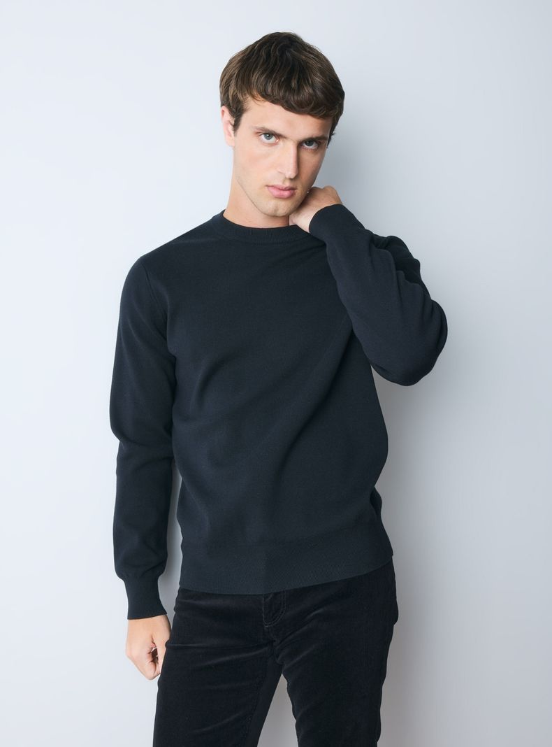 Sweater Half Zipper-0