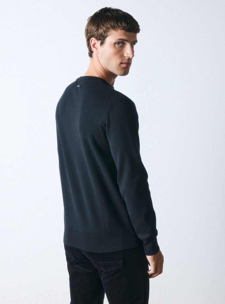 Sweater Half Zipper-1