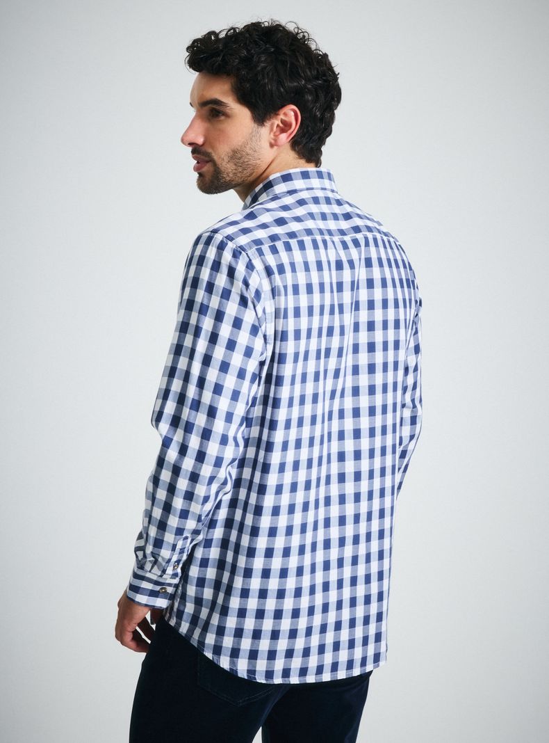 Camisa Manga Larga Franela Suave Algodon-1