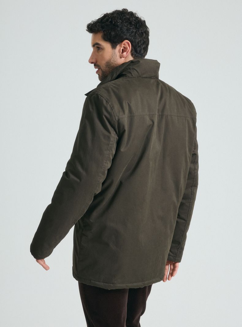 Chaqueta Larga Botones-1