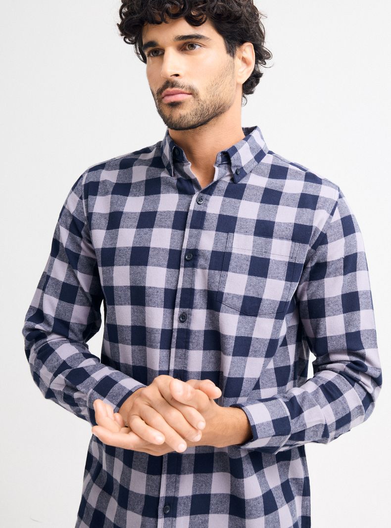 Camisa Franela Checks-2