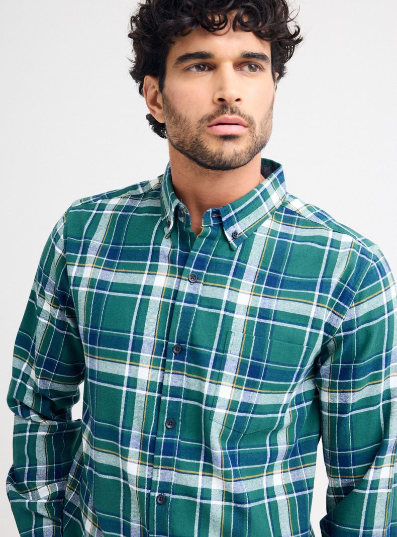 Camisa Franela Checks Multicolor-2