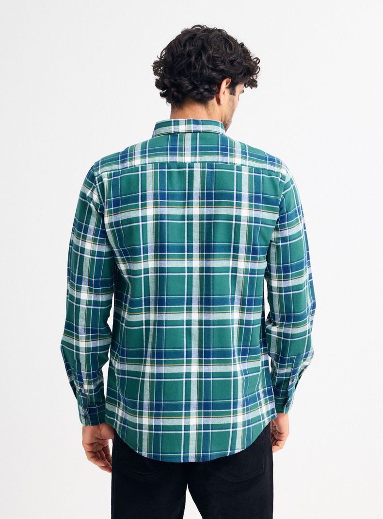 Camisa Franela Checks Multicolor-1