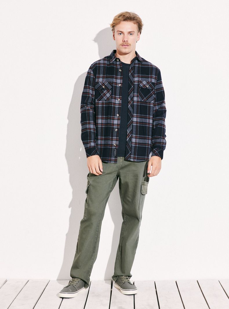 Camisa Casual Estampada-4