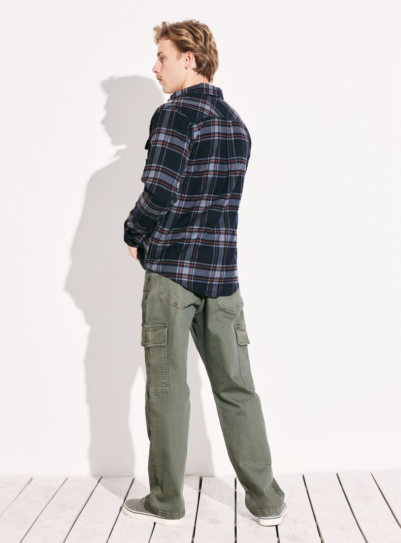 Camisa Casual Estampada-5