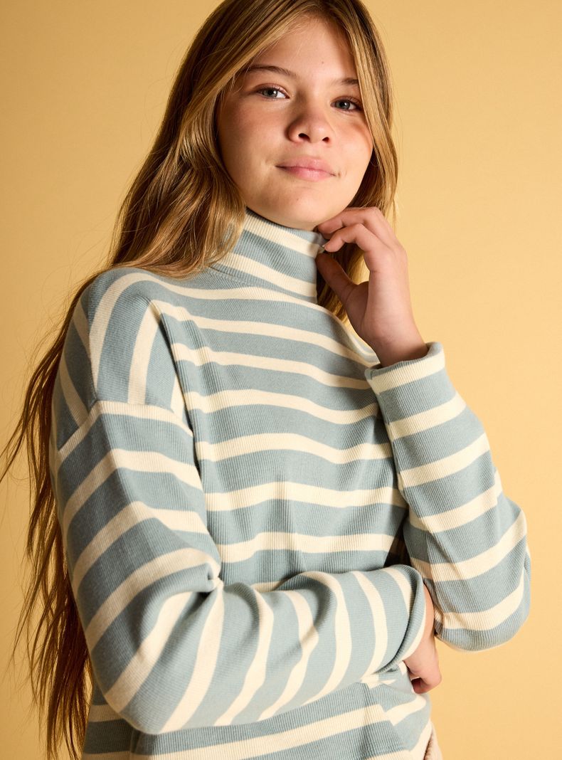Polera Manga Larga Rayada-4