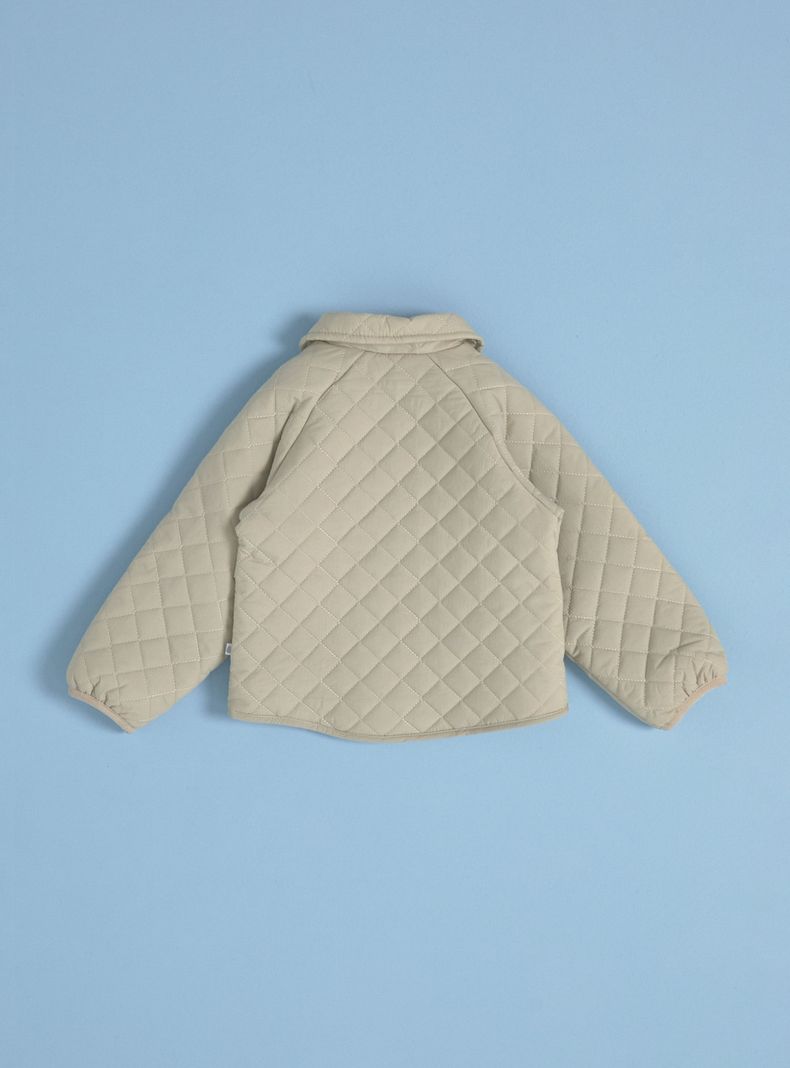 Parka Acolchada con Cuello-1