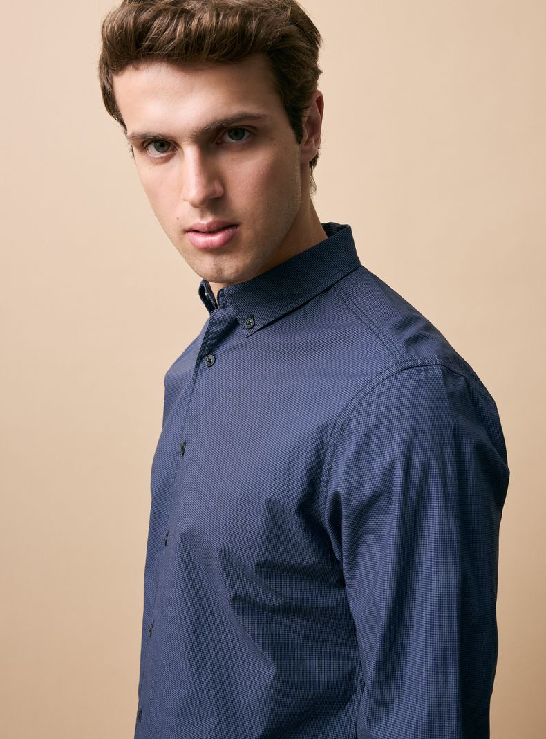 Camisa Mini Cuadro Bi Color-2