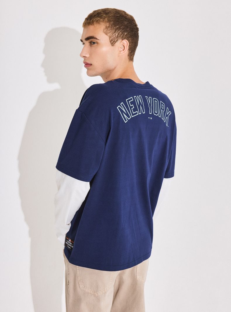 Polera Manga Larga Back Print Regular Fit-1