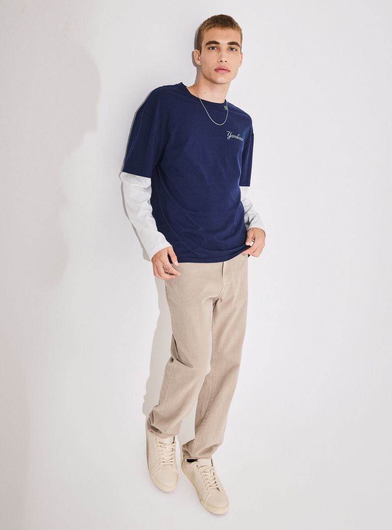 Polera Manga Larga Back Print Regular Fit-4