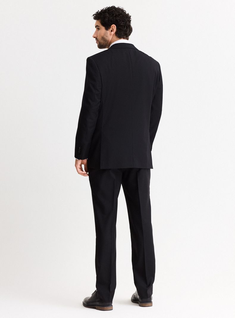 Traje Recto 100% Lana Lisa Regular Fit-5