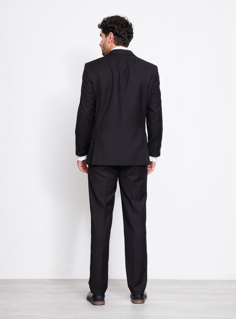 Traje Recto Regular Fit Liso-5