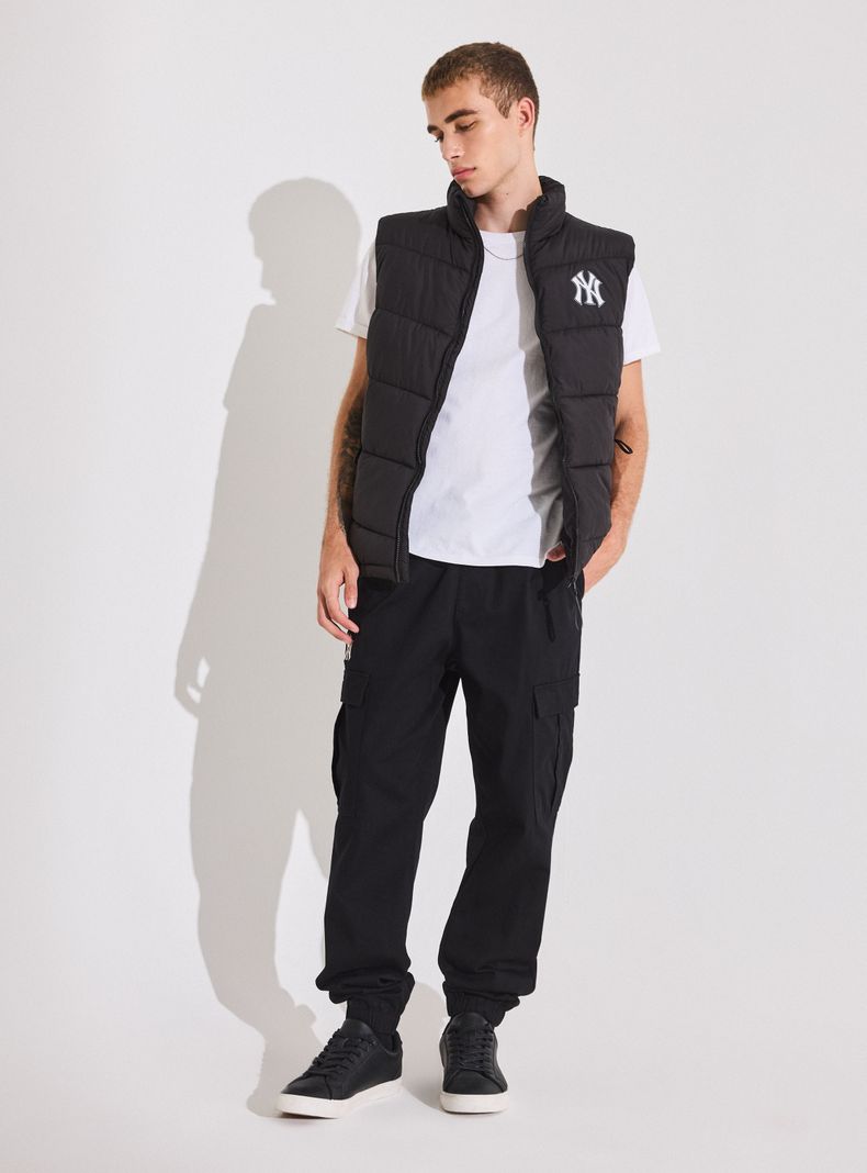 Pantalón Cargo Bonsillos Regular Fit Twill-4