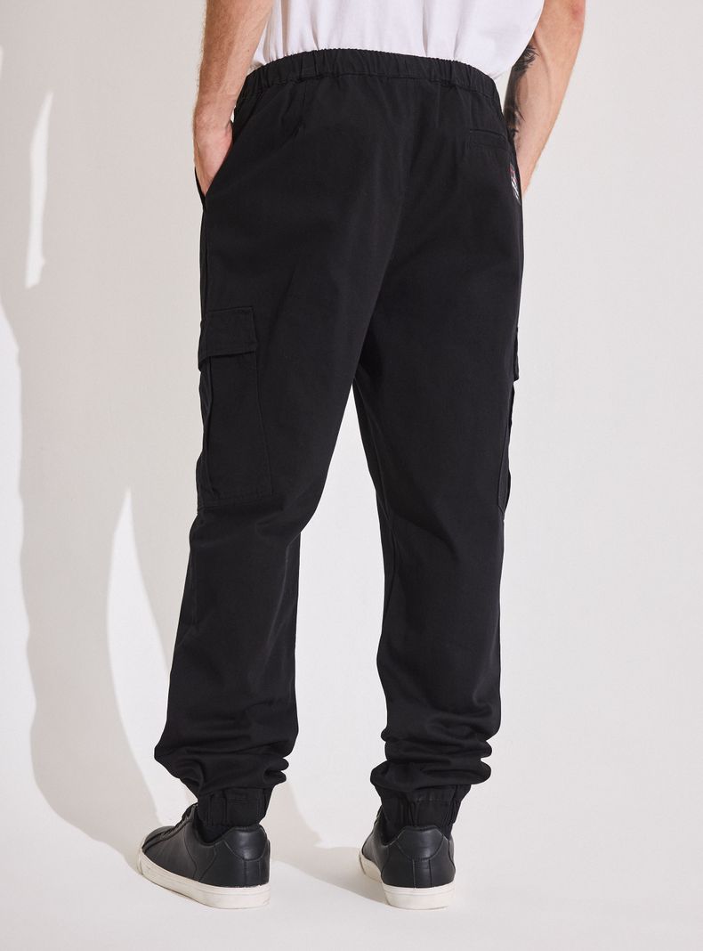 Pantalón Cargo Bonsillos Regular Fit Twill-1