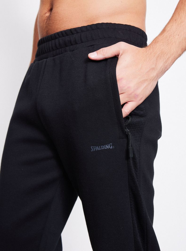 Pantalón Bolsillos Cierre Estampado En Pierna-2