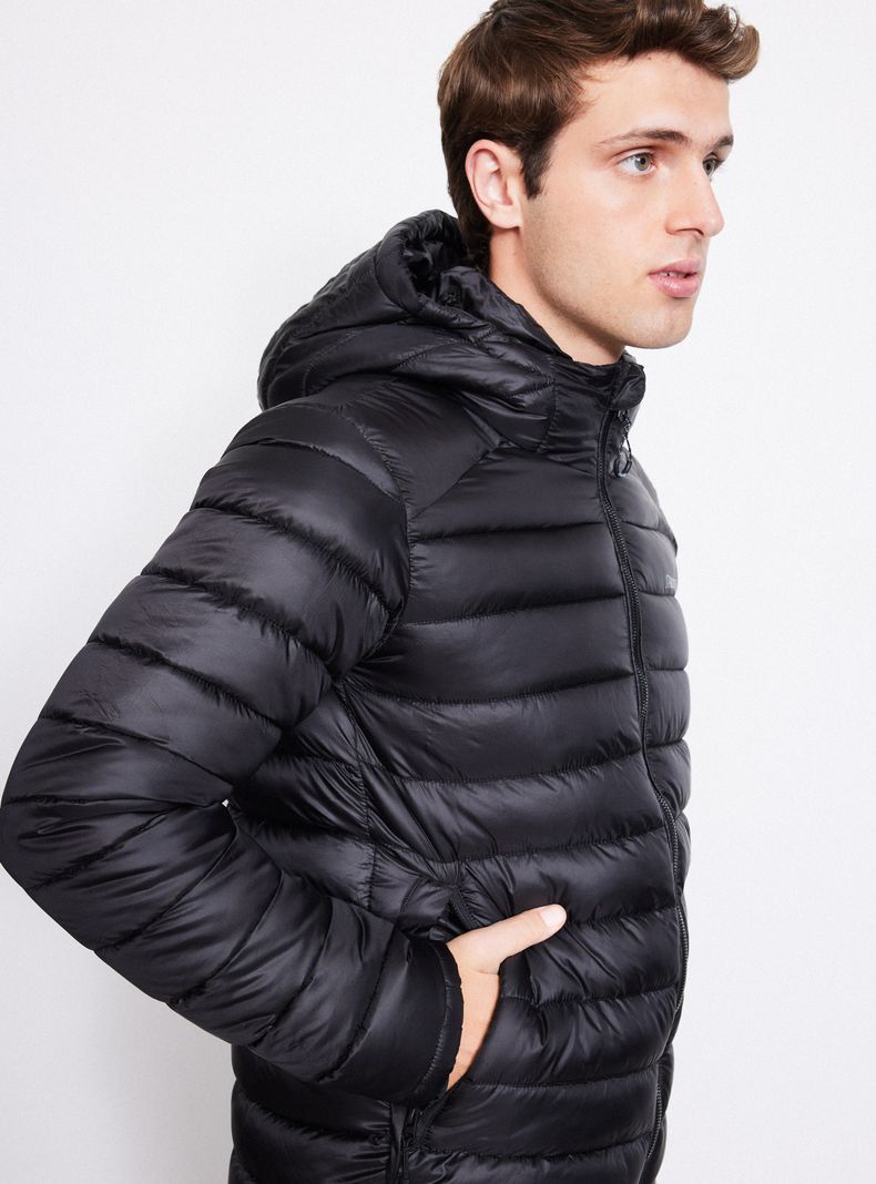Parka Cuello Alto 3 Bolsillos con Cierre-3