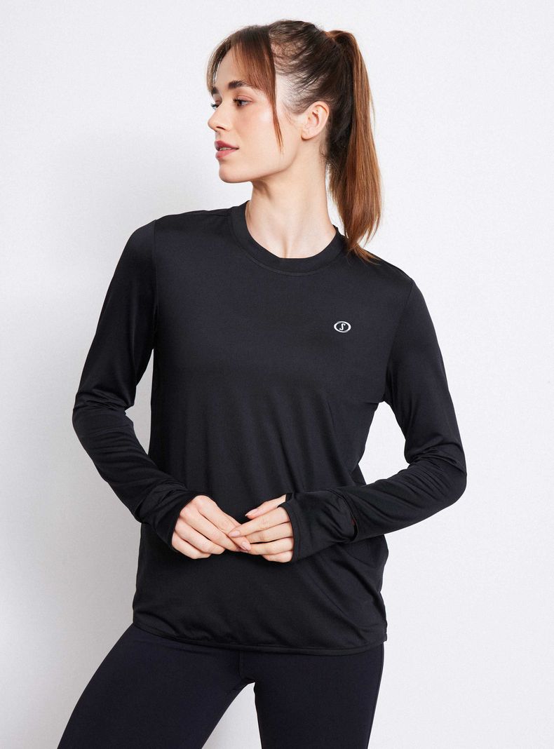 Polera Running Manga Larga