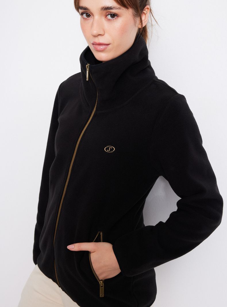 Polar Fleece Cuello Alto Cierre Métalico-2