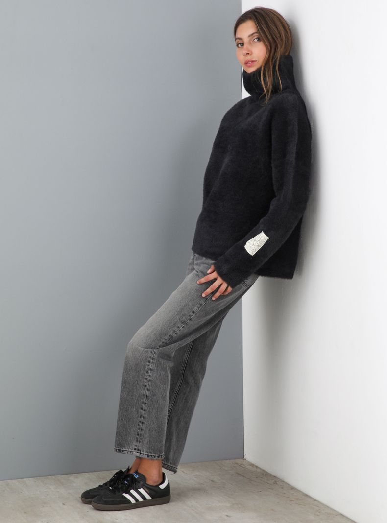 Sweater Cuello y Manga Larga-3