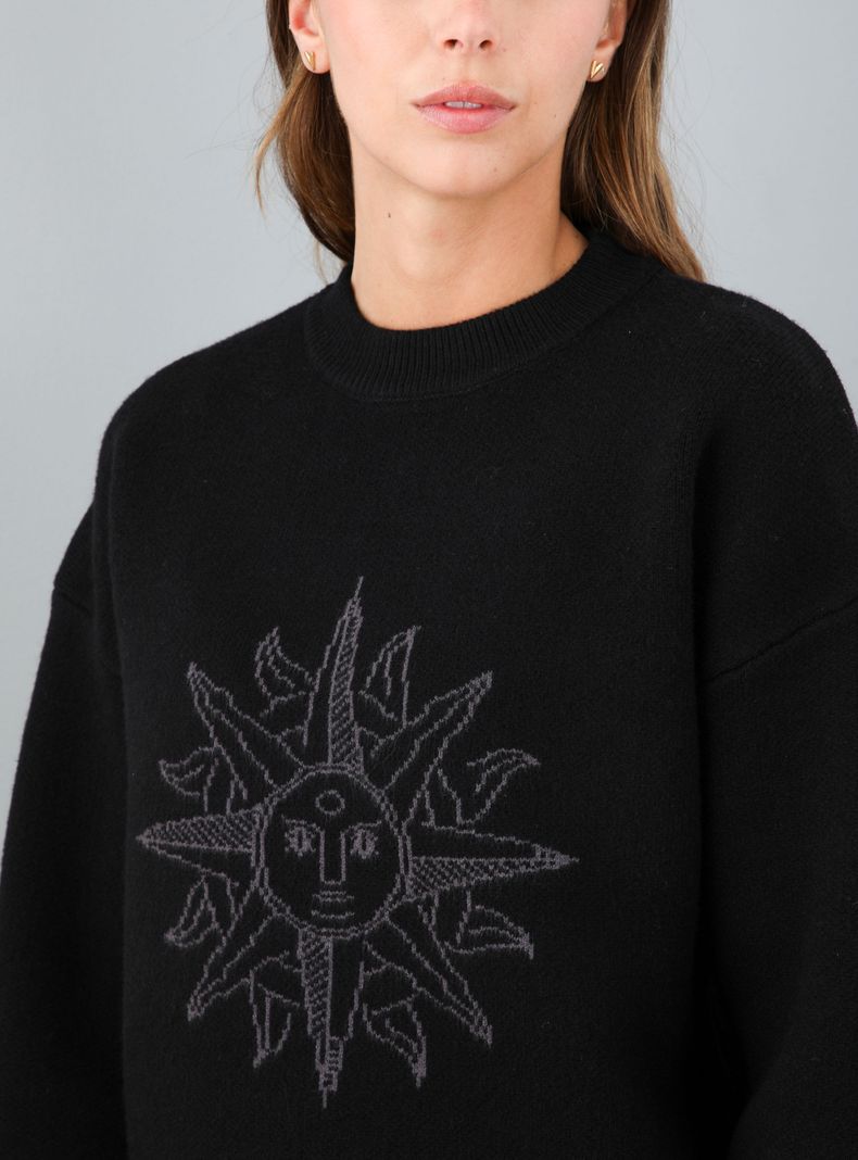 Sweater con Diseño Manga Larga-2