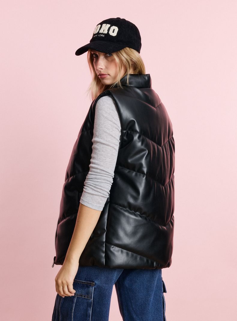 Parka Puffa sin Mangas-1