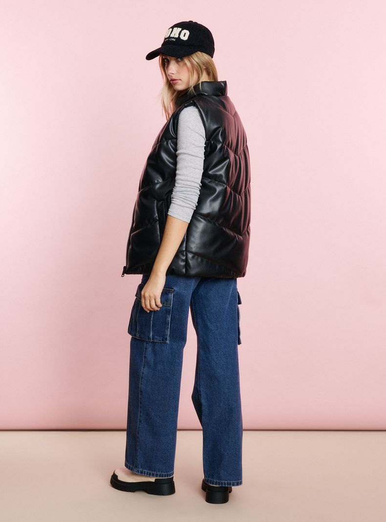 Parka Puffa sin Mangas-5
