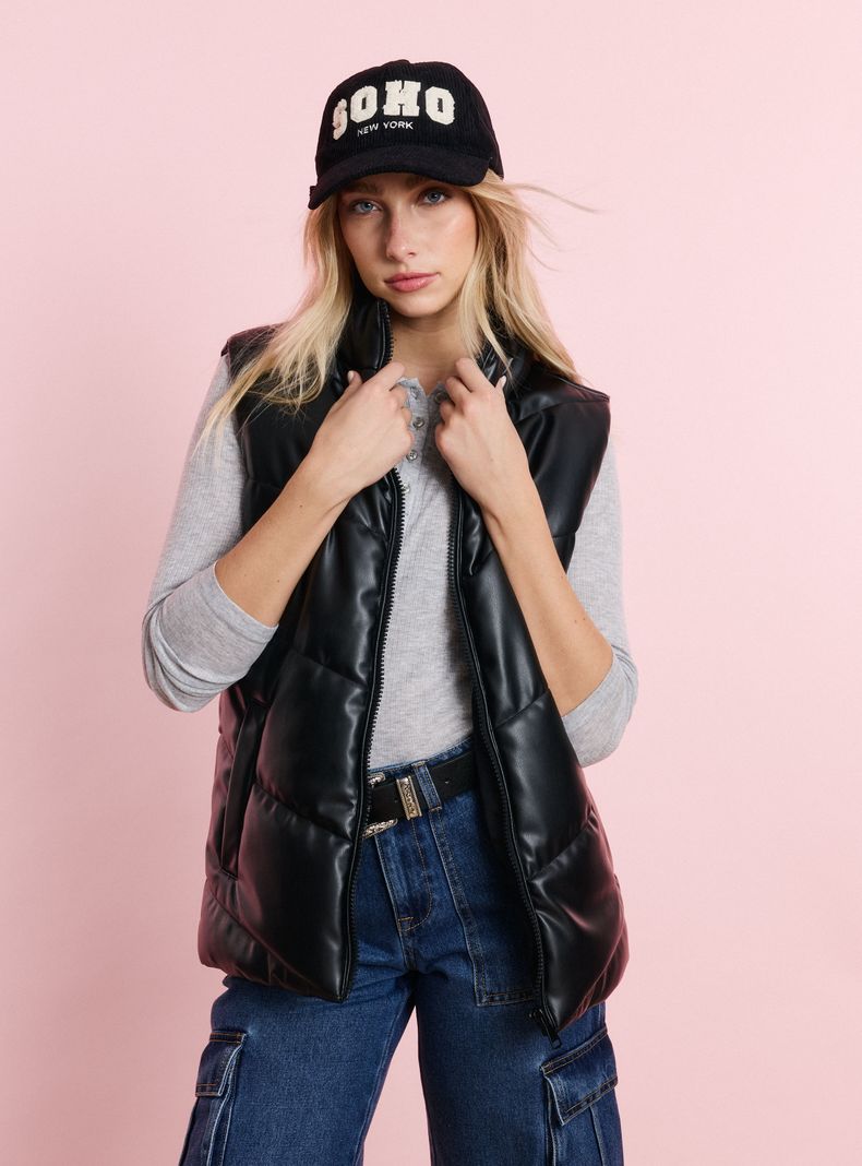 Parka Puffa sin Mangas-0
