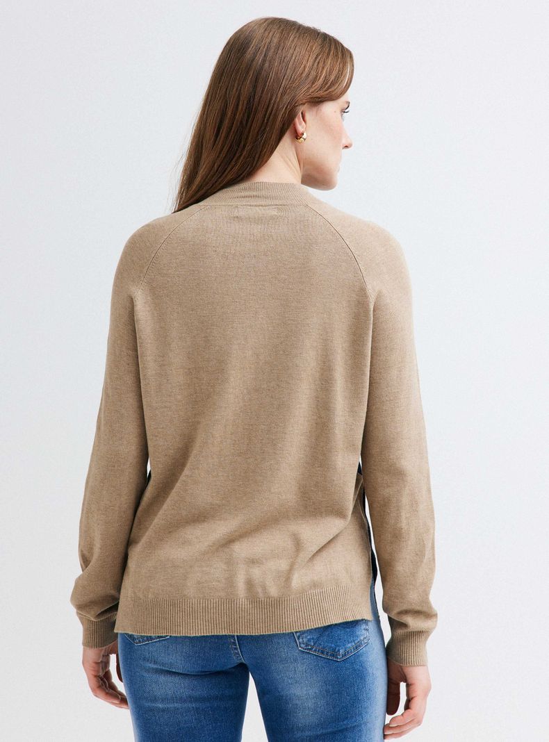 Sweater Mangas en Contraste-1