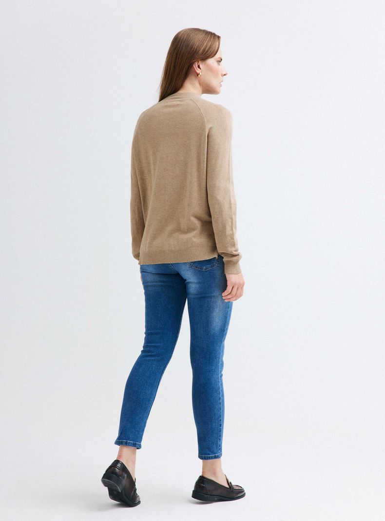 Sweater Mangas en Contraste-5