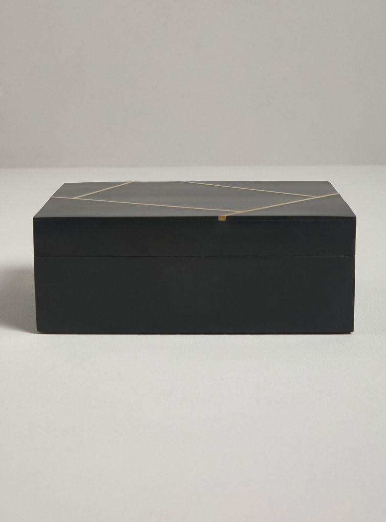 Caja Terra Negro 15x20 cm-1