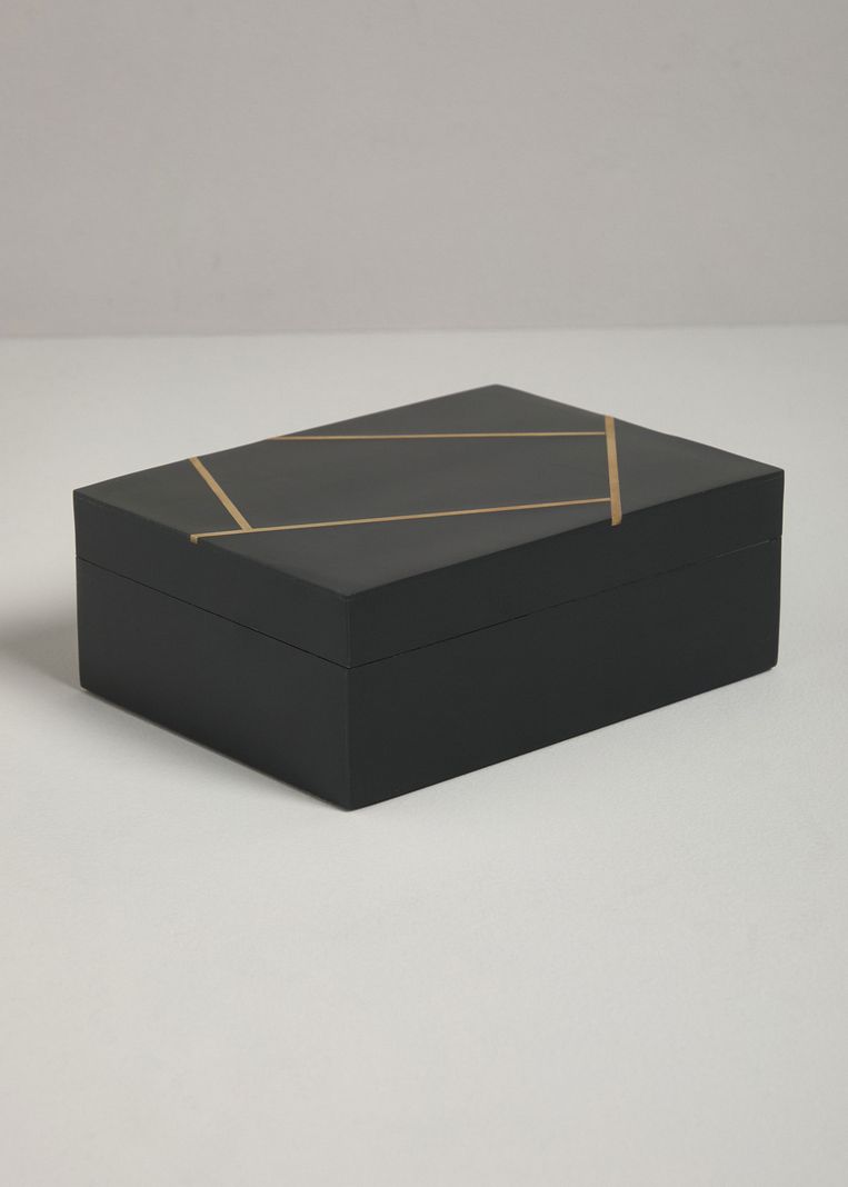 Caja Terra Negro 15x20 cm-0