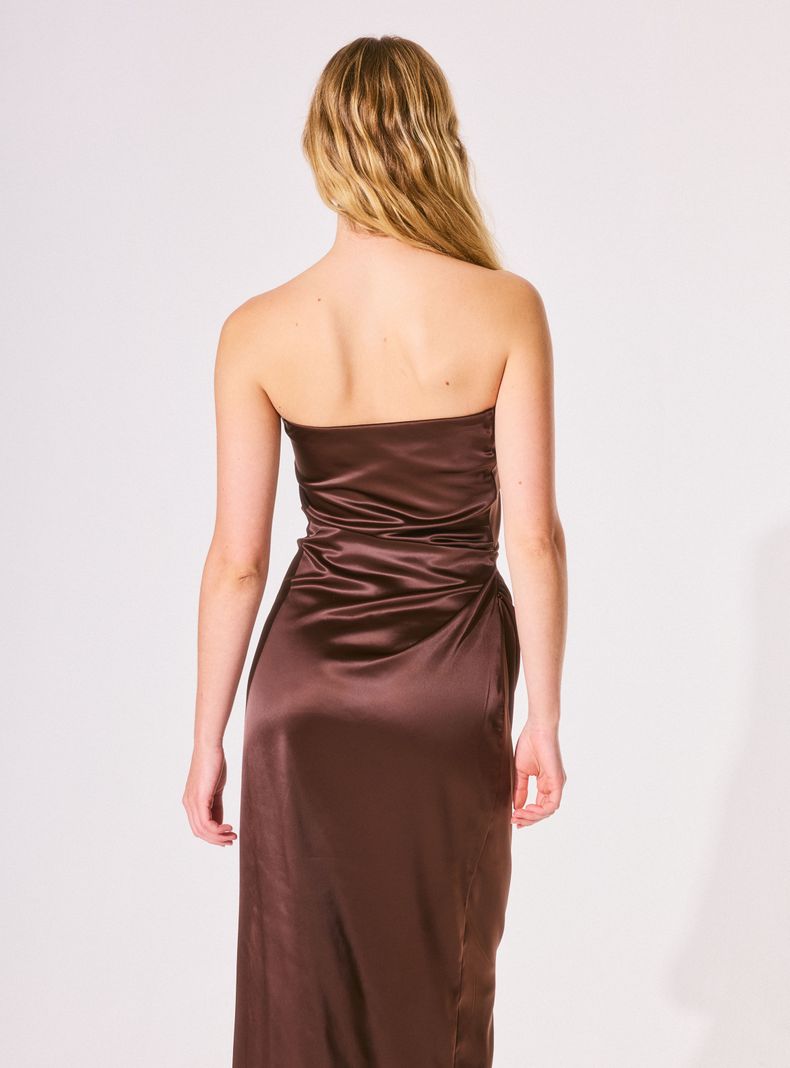 Vestido Largo con Abertura-1