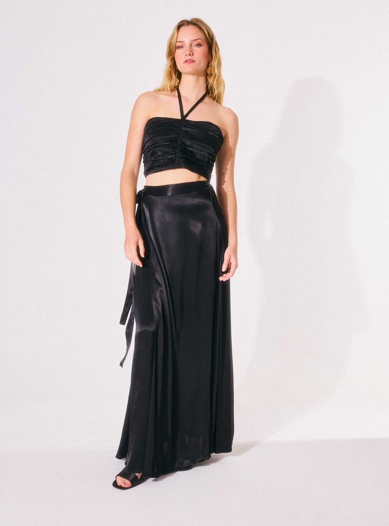 Conjunto Satinado con Amarras-4
