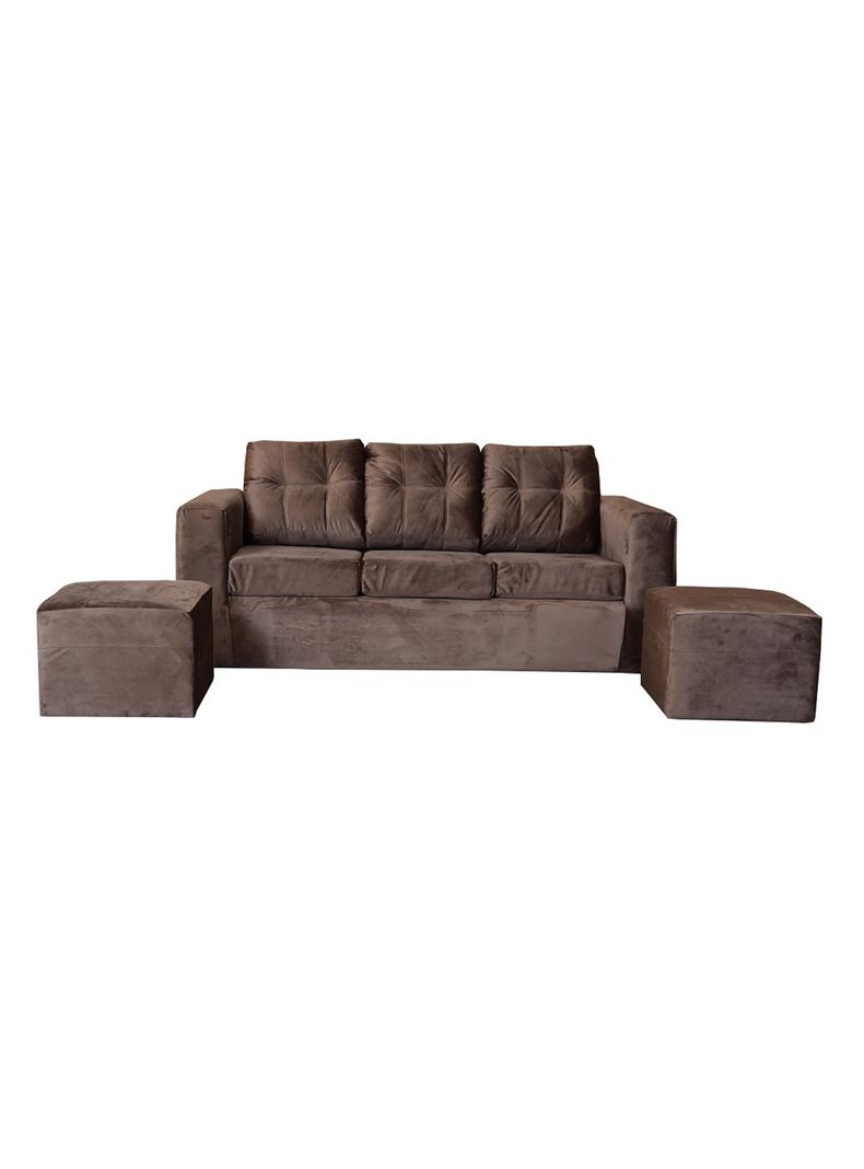 Sofá Nize 2 Pouf 3 Cuerpos PU-0