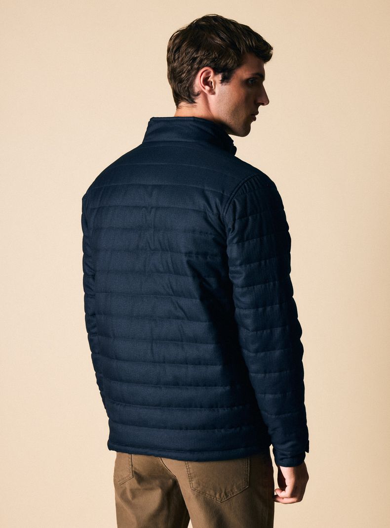 Parka Moda Manga Larga-1
