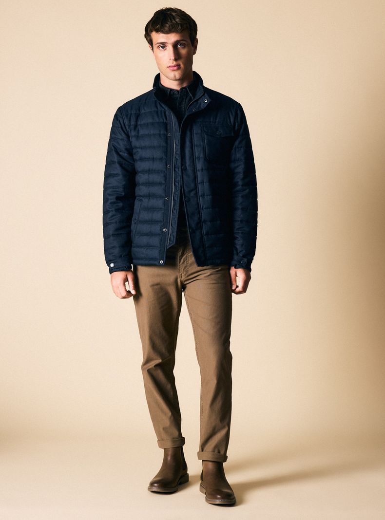 Parka Moda Manga Larga-4