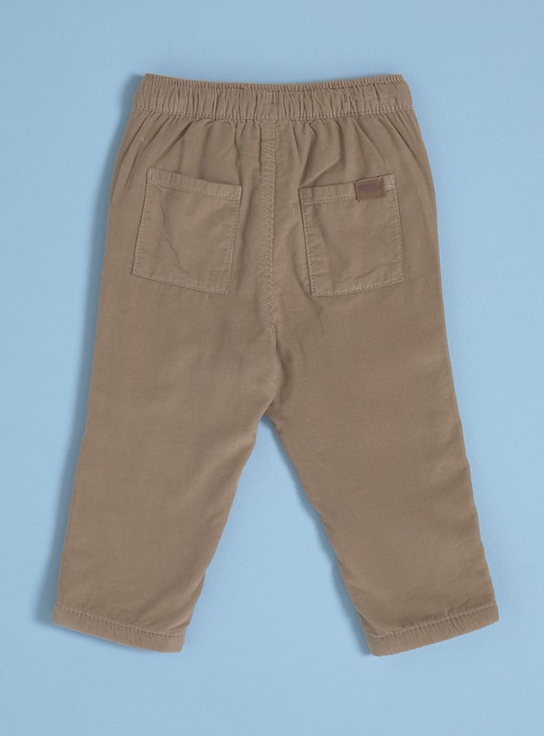 Pantalón Comfort Cotelé Forrado en Micropolar-1