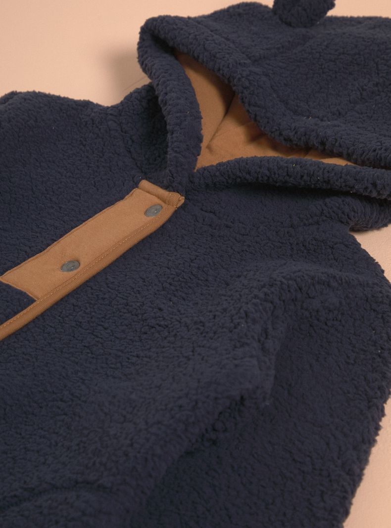 Chaqueta de Polar con Broches Delanteros-2