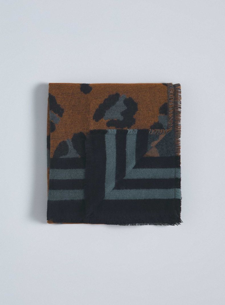 Bufanda Flecos Animal Print-1