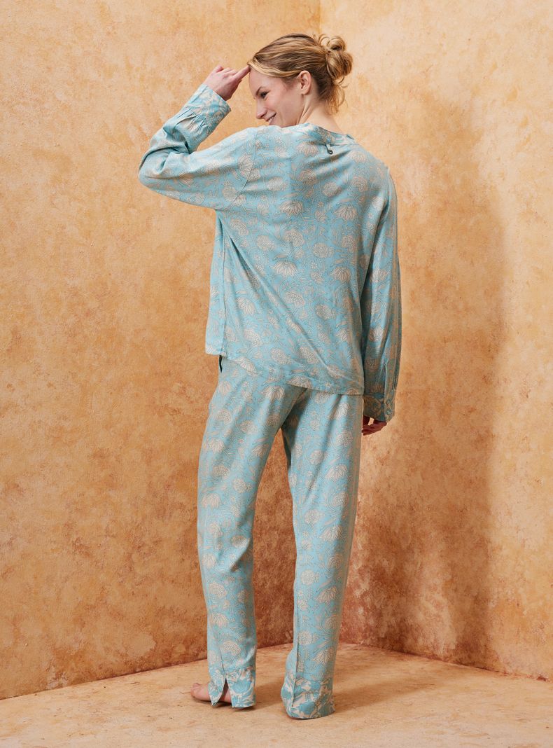 Pijama Full Mix Print Madre e Hija-5