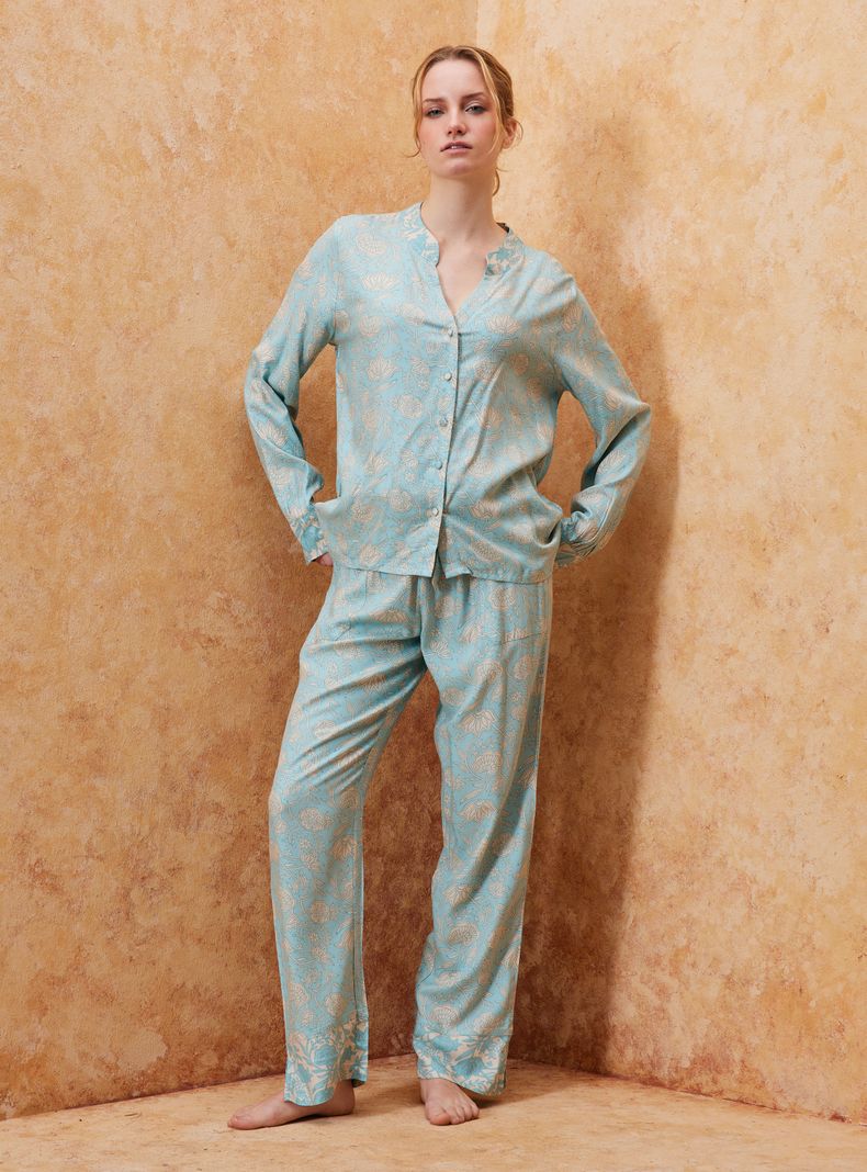 Pijama Full Mix Print Madre e Hija-4