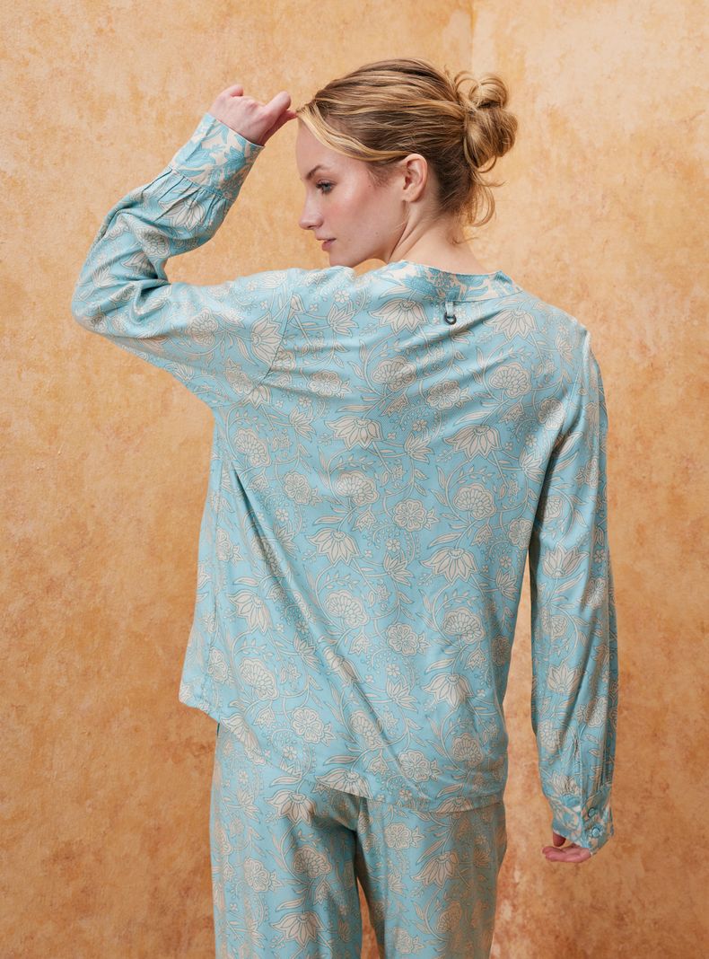 Pijama Full Mix Print Madre e Hija-1