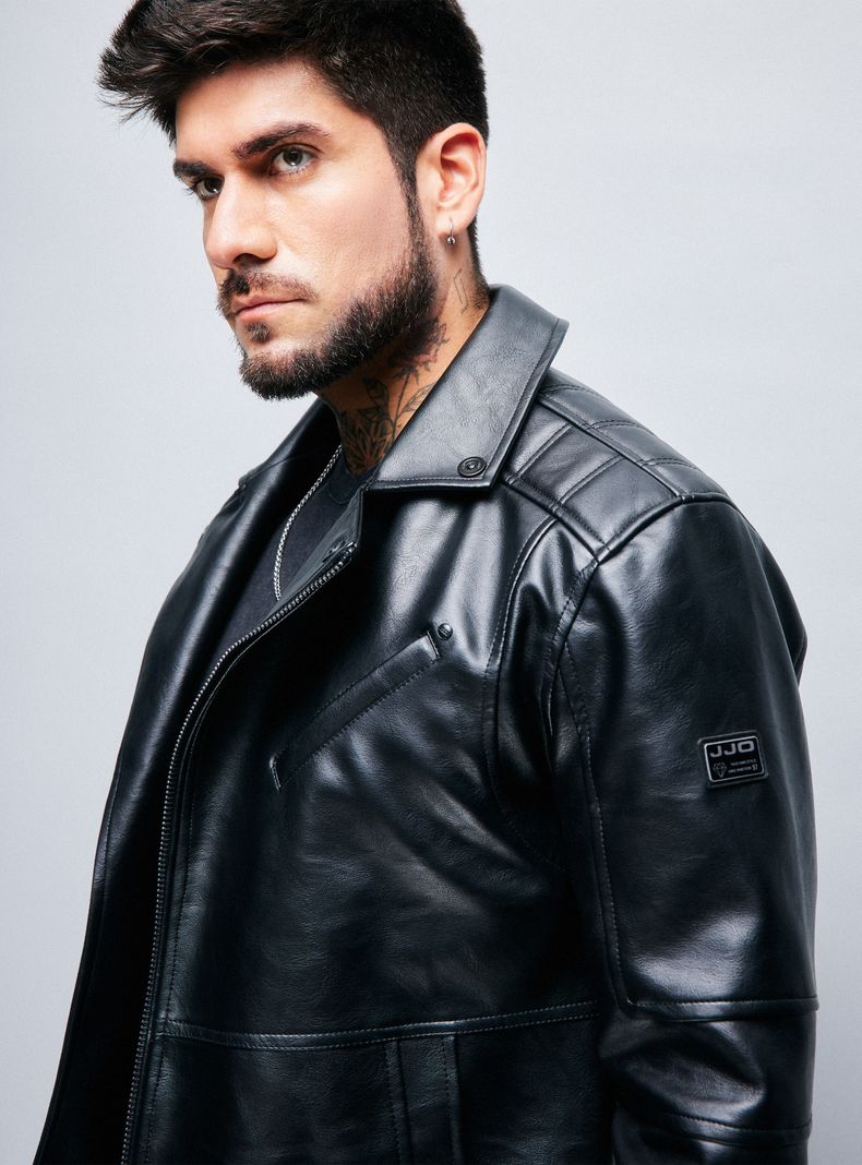 Chaqueta Biker Cierre Cruzado-2