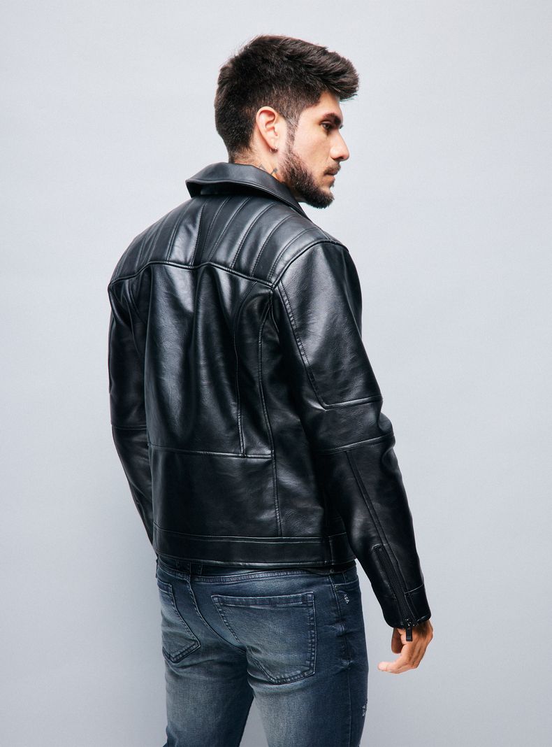 Chaqueta Biker Cierre Cruzado-1
