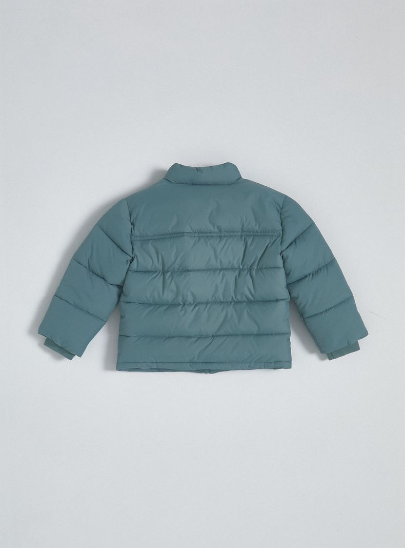 Parka con Bolsillos Delanteros-1