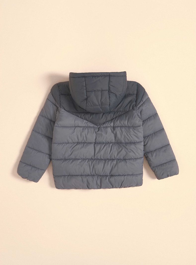 Parka Color Block Gorro-1