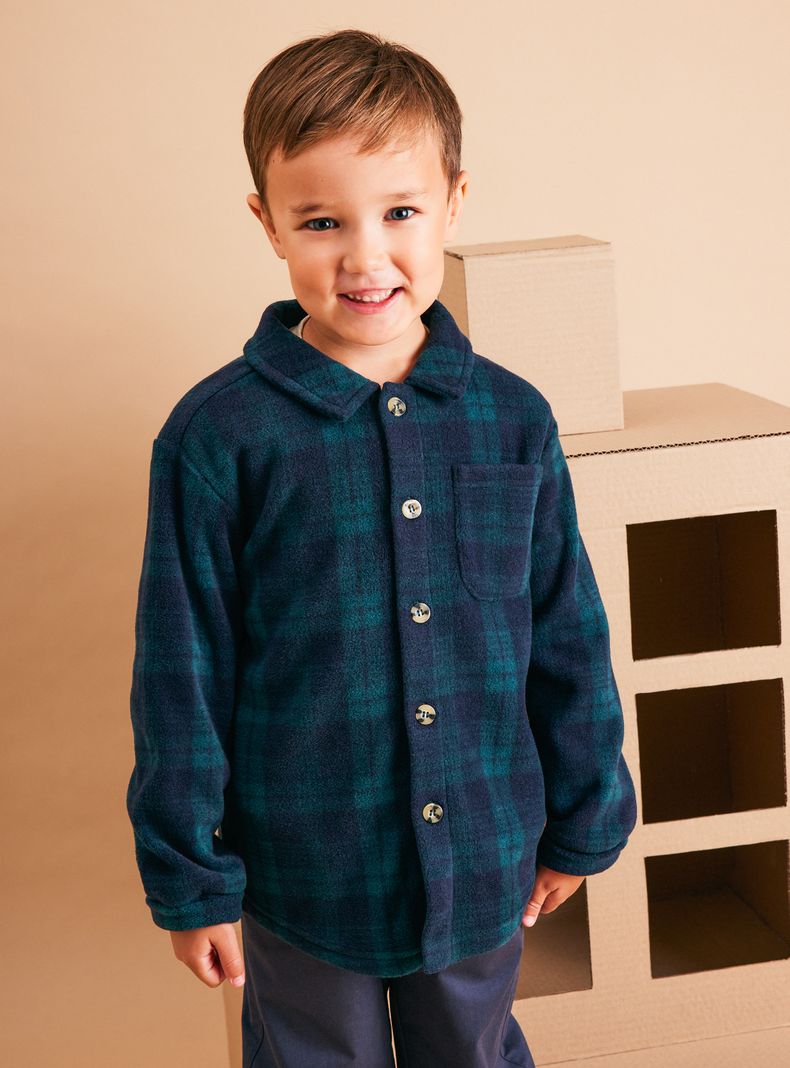 Camisa Micropolar Cuadrillé-3
